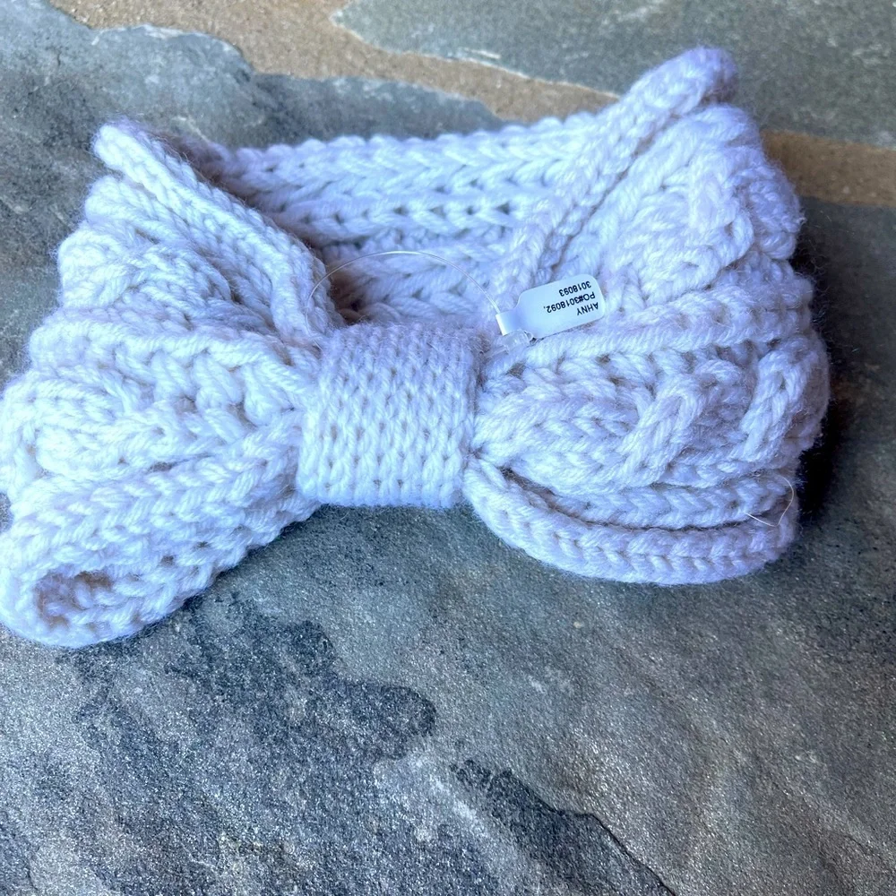 Cable-Knit Twist Headband